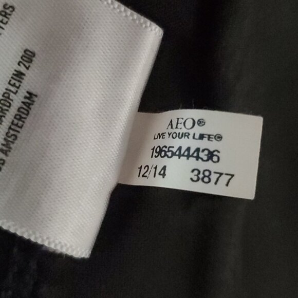 AEO- Hi-Rise Festival Fringe Shorts-Rare- NWT- Size 00 - Picture 14 of 15